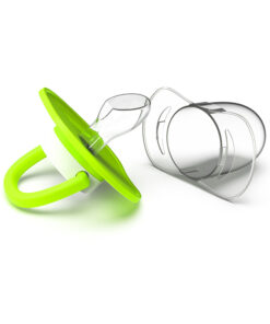 EVON Thumb Shaped M Pacifier with cover