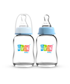 Alternative view of EVON Glass Feeding Bottles 125ml