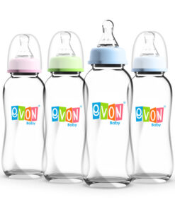 EVON Glass Feeding Bottles 300ml