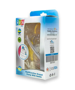 Alternative view of Multi-Function Breast Pump From Evon With Bottle