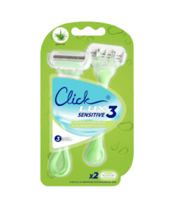 كليك لوكس3 شفرات حلاقة نسائية -2  قطعة